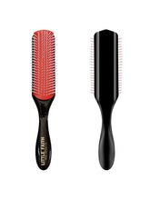 Load image into Gallery viewer, Nine-Row Cushion Nylon Bristle Styling Brushes Detangling Brush Denman Brush