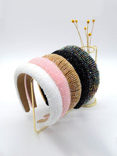Load image into Gallery viewer, Sparkling Padded Rhinestone Headband Chunky Crystal Party Hairband