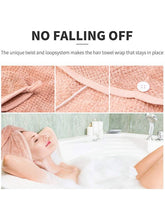 Load image into Gallery viewer, Hair Towel Wrap Microfiber Quick Hair Drying Towel Super Absorbent