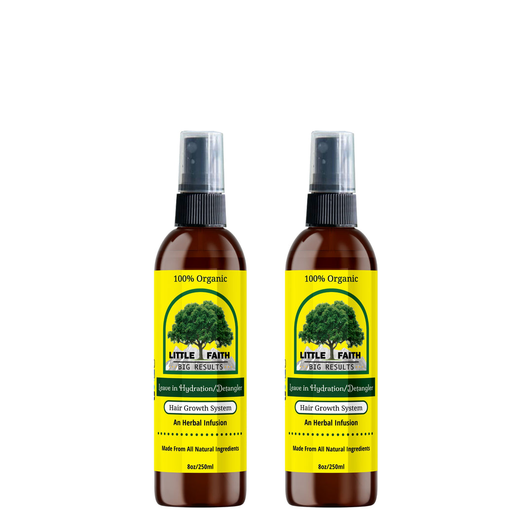 Leave In Hydration / Detangler Spray (2) 8oz