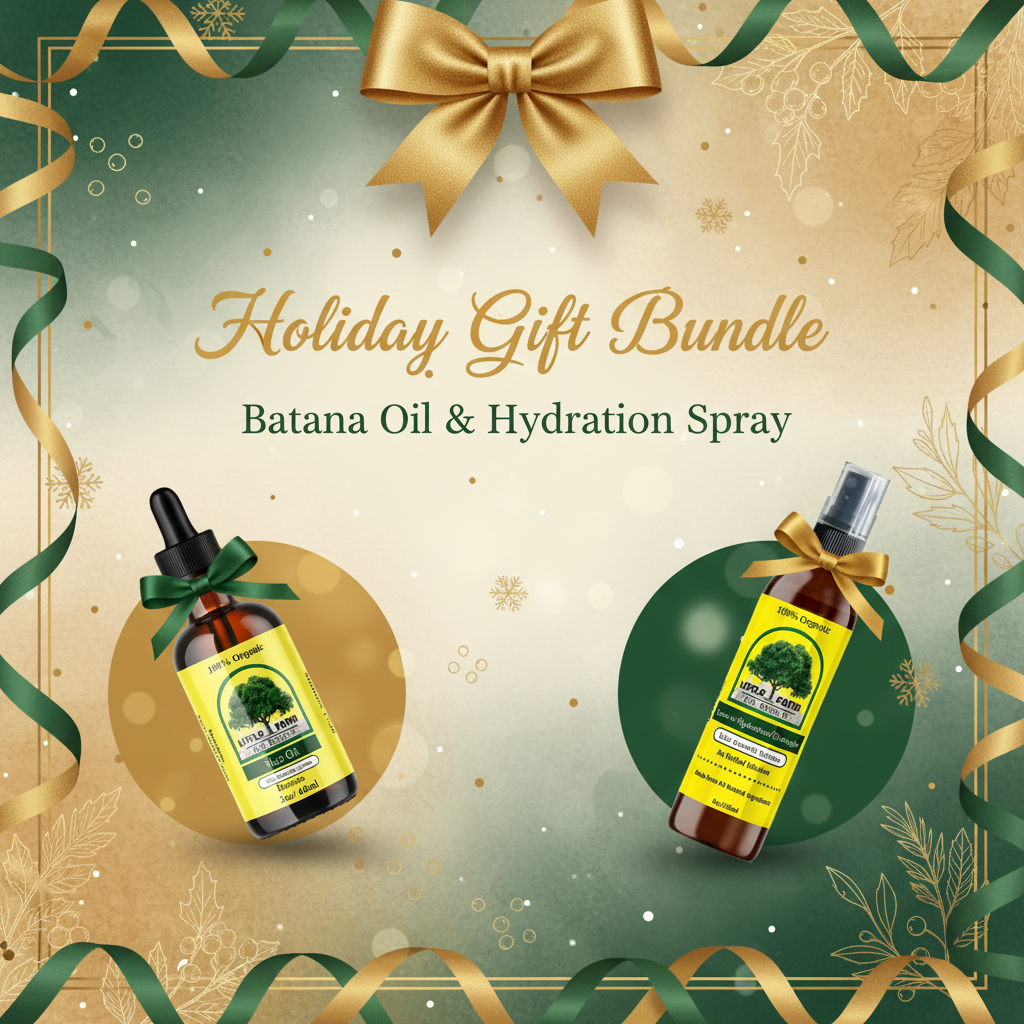 Holiday Gift Bundle – Batana Oil + Hydration Spray